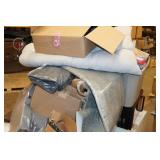 Pallet of Assorted - Microwave, Fishing Rods, Wood Clamps, Shampooer, Housewares Pallet of Assorted - Microwave, Fishing Rods, Wood Clamps, Shampooer, Housewares