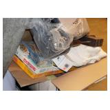 Pallet of Assorted - Microwave, Fishing Rods, Wood Clamps, Shampooer, Housewares Pallet of Assorted - Microwave, Fishing Rods, Wood Clamps, Shampooer, Housewares