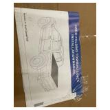 Hard Folding Tonneau Cover for Pickup Truck with Installation Manual