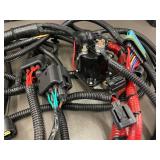 Automotive Electrical Wiring Harness with Relays and Connectors