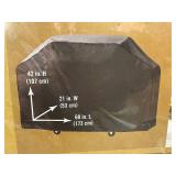 Mr. Bar-B-Q Signature Large Gas Grill Cover Heavy-Duty Vinyl 68x21x42 in