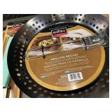 Bar-B-Q Collection Grilling Tool Set with Skillet, Tongs, Spatula, Brush, and Meat Tenderizer