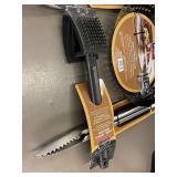Bar-B-Q Collection Grilling Tool Set with Skillet, Tongs, Spatula, Brush, and Meat Tenderizer