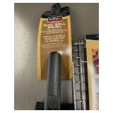BBQ Tool Set with Grill Basket, Dual Grill Brush, and Kickstand Tongs