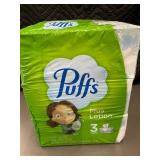 Puffs Plus Lotion Facial Tissue 3 Box Pack