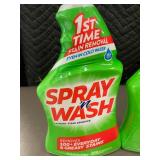 Lot of 2 Spray n Wash Laundry Stain Remover 22oz Bottles