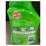 Lot of 2 Spray n Wash Laundry Stain Remover 22oz Bottles
