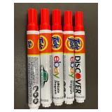 Set of 5 Tide To Go Instant Stain Remover Pens with Assorted Branding