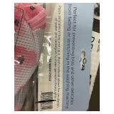 Lot of 3 Delicate Bra Wash Bags Mesh Laundry Zippered Pink Floral