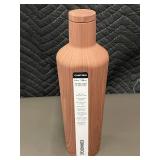 Corkcicle 25oz Wood Grain Insulated Stainless Steel Canteen