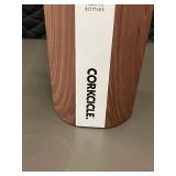 Corkcicle 25oz Wood Grain Insulated Stainless Steel Canteen