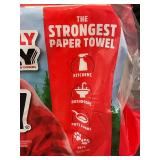 Brawny Tear-A-Square 3-Ply Paper Towels, 12 Double Rolls (Equals 24 Regular Rolls)