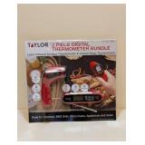 TAYLOR 2PC. DIGITAL THERMOMETER BUNDLE