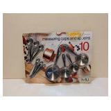 MIU MEASURING CUPS AND SPOONS 10PC. SET