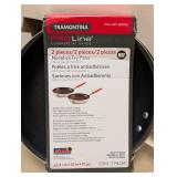 TRAMONTINA PROLINE 2PC. NONSTICK FRY PANS