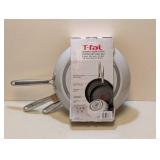 T-FAL CERAMIC NONSTICK 3PC. FRY PAN SET