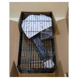 NEW BLACK 5-TIER METAL RACKING