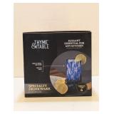 THYME & TABLE 6PC. TORTOISE SHELL GLASS SET