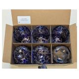 THYME & TABLE 6PC. TORTOISE SHELL GLASS SET
