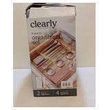 CLEARLY 6PC. ORGANIZER SET