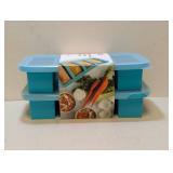 SOUPER CUBES ONE CUP FREEZING TRAY 2PK.