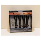 DURACELL HYBRID LED FLASHLIGHTS 4PK.