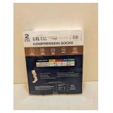 COPPERFIT ELITE COMPRESSION SOCKS L/X-LARGE 2PK.