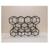 IRON COUNTERTOP WINE RACK