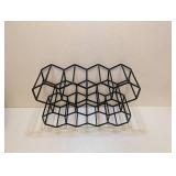 IRON COUNTERTOP WINE RACK