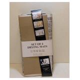 SET OF 4 DRYING MATS