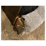 UL - Vintage Curved Bar with 4 Swivel Stools