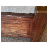 ULMBR - King Size Wooden Bed Frame with Headboard