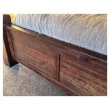 ULMBR - King Size Wooden Bed Frame with Headboard