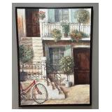 FLR - Canvas Print of Courtyard Scene