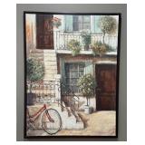 FLR - Canvas Print of Courtyard Scene