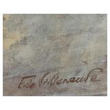 FLR - Canvas Print of Courtyard Scene