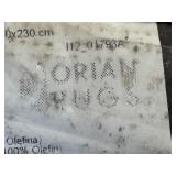 FLR - Orian Rugs Getty Beige Area Rug 63x90 Inch Floral Pattern