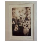FLR - Pair of Thea Schrack Framed Floral Art Prints