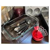 K - Baking Essentials Bundle with Bowls, Loaf Pans, Muffin Trays, and Utensils
