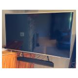 LR - Sharp 60-Inch LC-60LE857U LED TV with Boston Acoustics TVee 10 Sound Bar and Remote