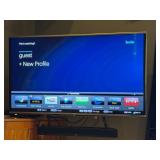 LR - Sharp 60-Inch LC-60LE857U LED TV with Boston Acoustics TVee 10 Sound Bar and Remote