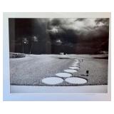 FLR - Framed Signed Black and White Photograph Palm Beach by Ann Ginsburgh Hofkin