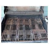 D - Char-Broil 5-Burner Propane Gas Grill with Tank and Side Shelf