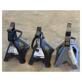 G - Set of 3 Black Jack 3-Ton Jack Stands