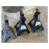 G - Set of 3 Black Jack 3-Ton Jack Stands