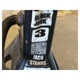 G - Set of 3 Black Jack 3-Ton Jack Stands