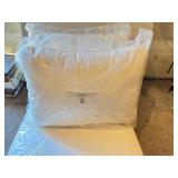 G - Pair of Unopened Patio Seat and Back Cushions, 27 x 25 Inches