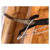 S - Group of Garden Tools Including Shovels, Rakes, Hedge Trimmer, and Pruner