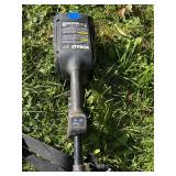 G - Kobalt 80V Brushless Cordless String Trimmer with Battery and Charger