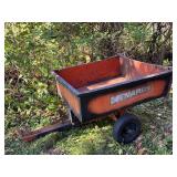 S - Menards Metal Dump Trailer with Wear